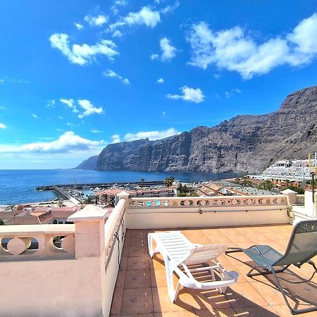 Amazing View Los Gigantes & La Gomera Daire Acantilado de los Gigantes Dış mekan fotoğraf